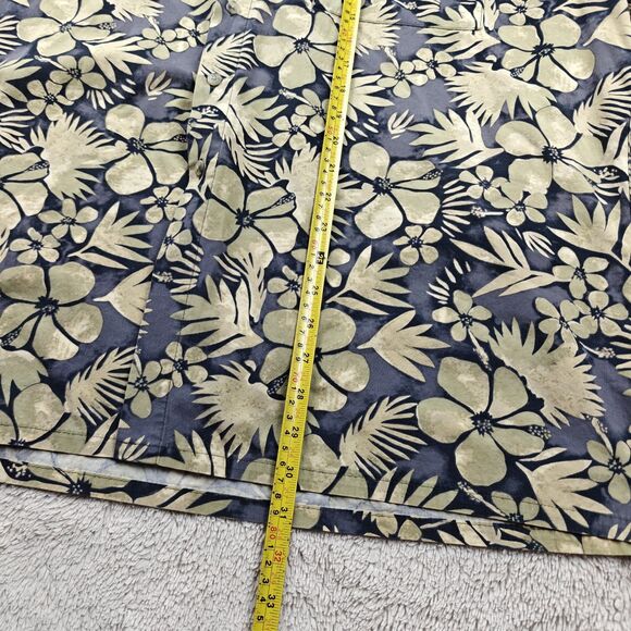 Vintage Pierre Cardin Shirt Men's XXL Hawaiian Floral Beach Vacation 100% Cotton - Picture 5 of 5